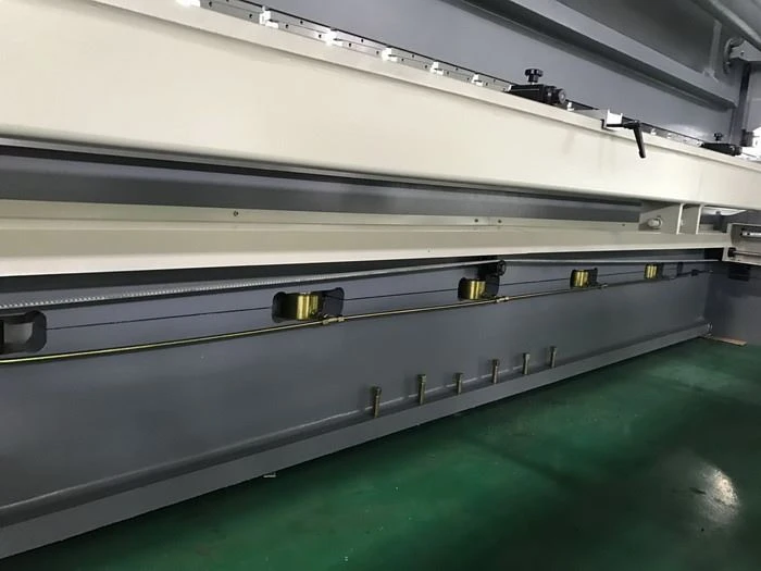 manual hydraulic crowning table for Yawei 6m large sheet metal bending machine China AHYW factory