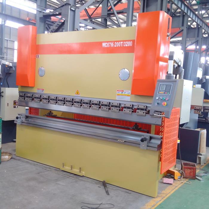 AHYW 200T3mtr metal sheet bending brakes 2 axis controller