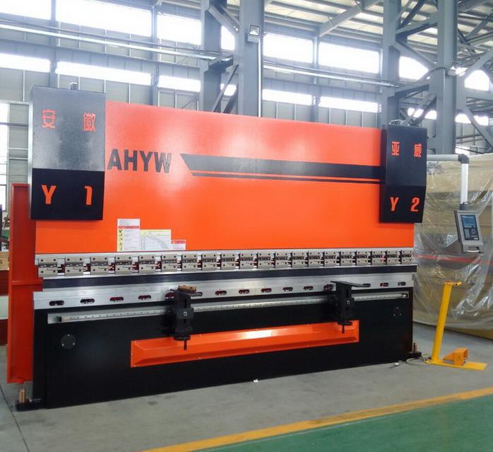 AHYW Yawei 4 Axis CNC Brake Press 4m  160T metal bending machine 