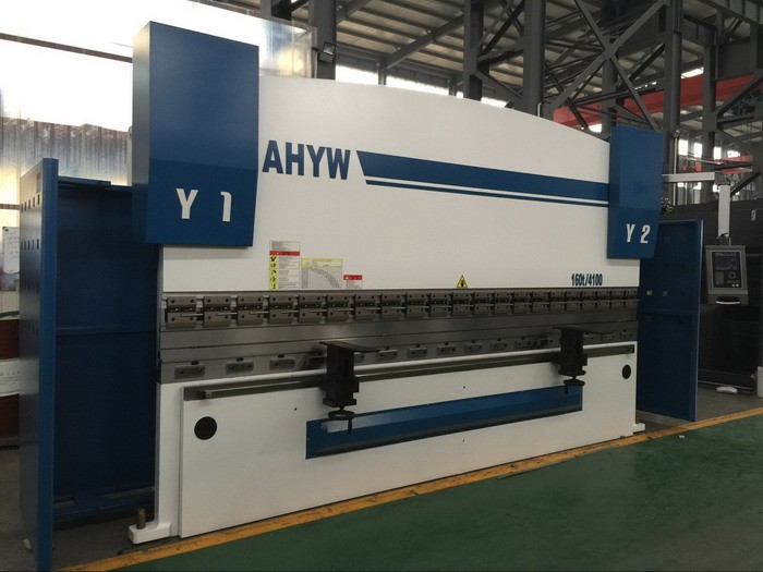 AHYW Yawei 4 Axis CNC pressbrakes  160T4100mm 