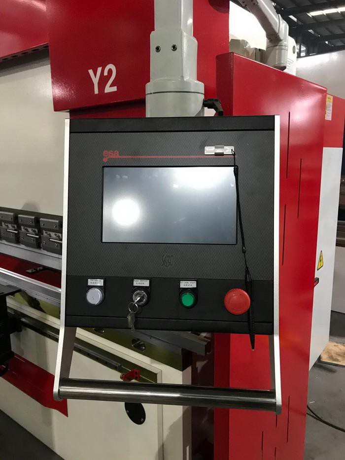 AHYW Yawei 130T3M 5 axis cnc metal bending machine Italy made ESA S630 controller